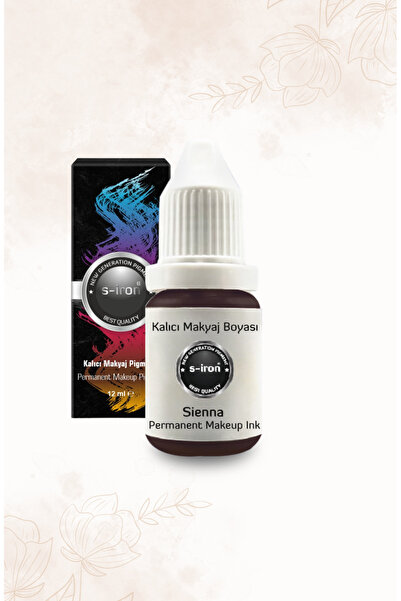 S-iron боја за трајна шминка за веѓи Sienna 12ml