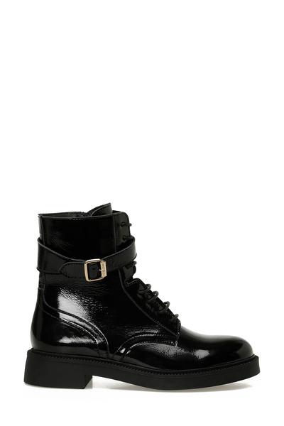 Zedina 5Pr Black Women's Flat Boots
