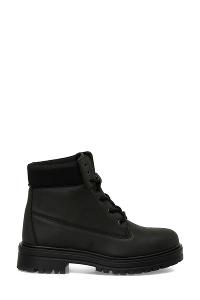 Stacy W 5Pr Black Women's Worker Boots