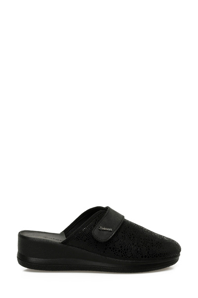 609023.Z5Pr Black Women's House Slippers