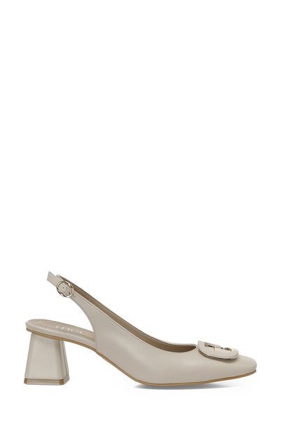 Liz 5Fx Beige Women's Heeled Shoes