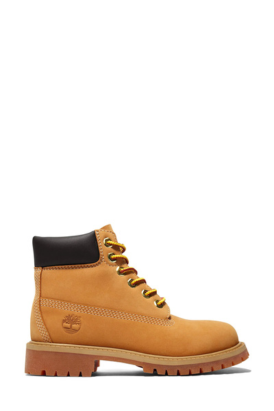 Premium 6 Inch Lace up Yellow Boys' Outdoor Boots