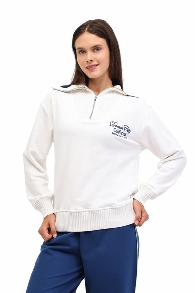 Wl 17Rex Bts-K13 5Pr Ecru Women's Sweatshirt