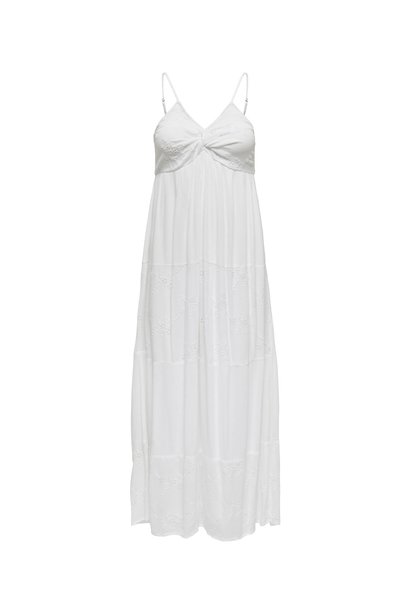 Onlchiara S/L Broderie Dr White Women's Dress