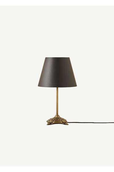 Marmo Antique Lampshade Black (Conical Head) (25X17X38 cm)