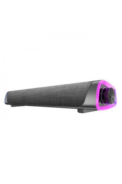 RGB Bluetooth саундбар со светло, Bluetooth звучник, сабвуфер, звучен систем за ТВ и компјутер, двоен звучник