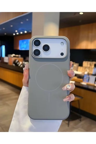 iPhone 17 Pro Max Compatible Lens Gift Case with S Suede Mag Guard and Magsafe Support