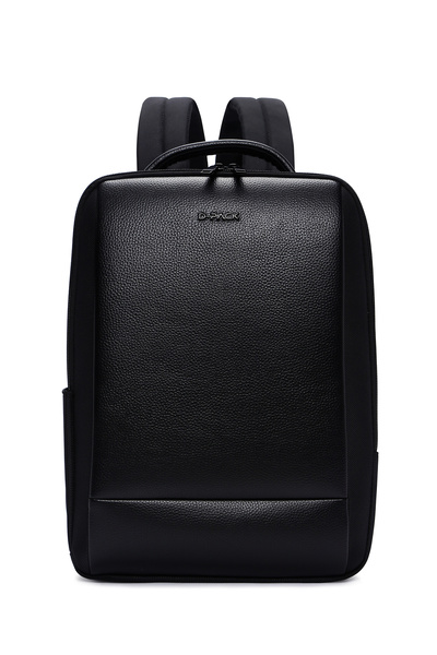 D-Pack Unisex Black Technological Backpack 23WBD300014