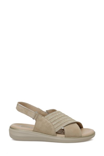 105521.Z5Fx Beige Women's Comfort Sandals