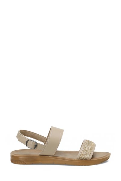 323688.Z 5Fx Beige Women's Flat Sandals