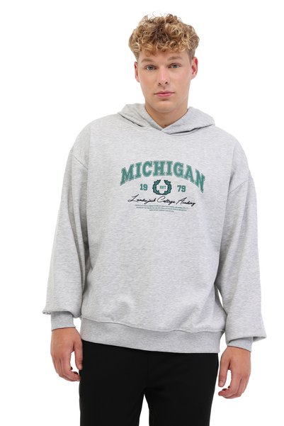 Ml Ade 16Blo-04 5Pr Gray Men's Sweatshirt