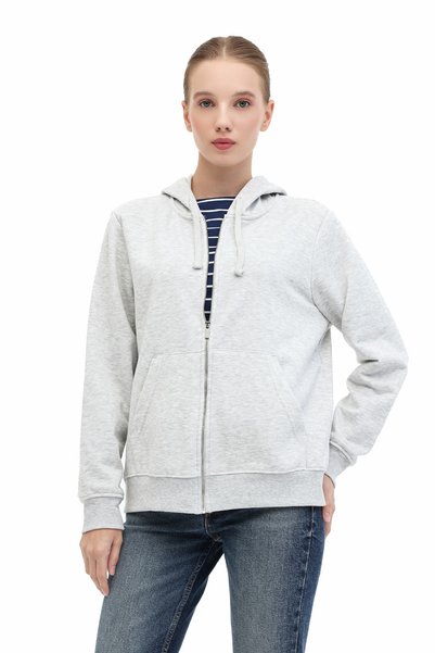 Wb 18Bella-H 5Pr Gray Melanj Women's Tracksuit Top
