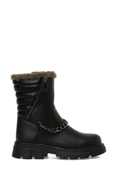 Pran F 5Pr Black Girls' Boots
