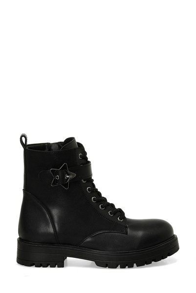 Cardi g 4Pr Black Girl's Worker Boots