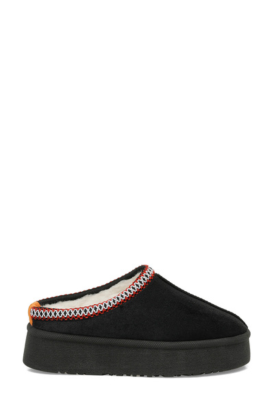 24K-1033 4Pr Black Women's Slippers