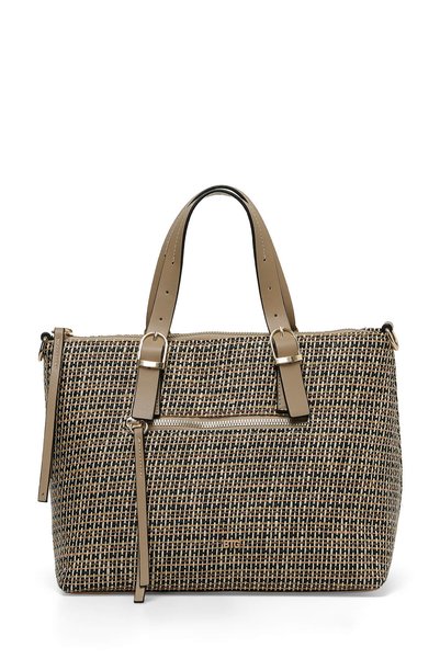 Ktn Pu Garni Kl 4Fx Black Women's Shoulder Bag