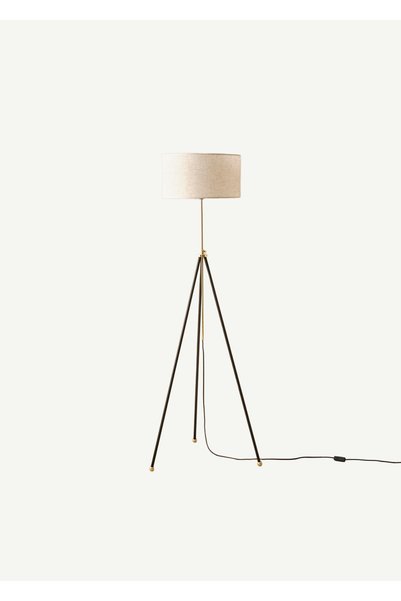 Pier Metal Floor Lamp White (38X21X130-190 cm)
