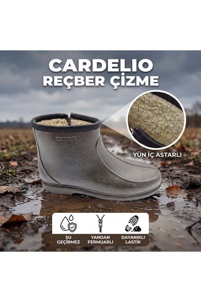 Cardelio машки чизми Reçber (со волнена внатрешна постава)