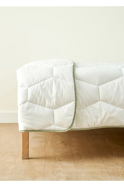 Bamboo Single Duvet White (155x215 cm)