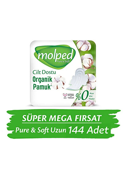 Pure Soft Mega хигиенски влошки долги ултра 36 парчиња x 4 пакувања