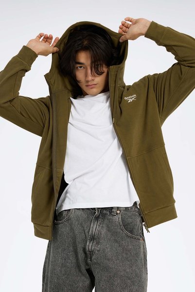 Mooy Polar Jacket Khaki Men's Fleece
