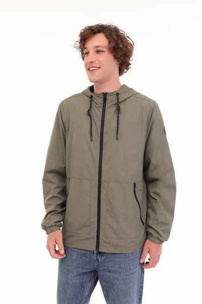 Ml Indigo 8Prf115 5Pr Khaki Men's Raincoat