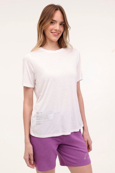 Wl Nova 11Ct2009 4Fx Ecru Women's Short Sleeve T-Shirt