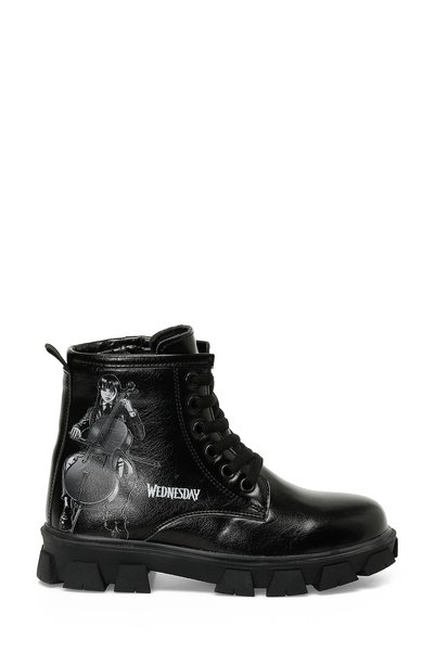 Lanom.F4Pr Black Girl's Worker Boots
