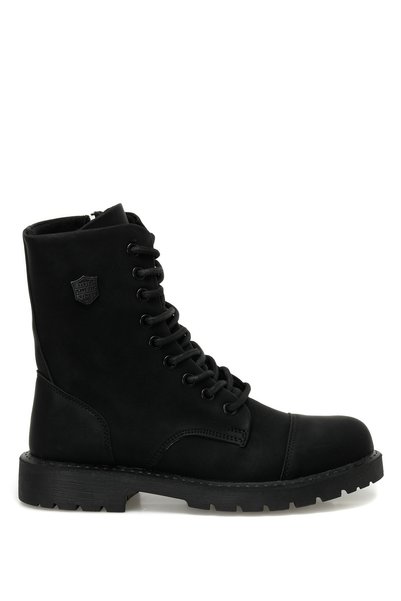 SUAREZ 3PR Black Men's Biker Boots
