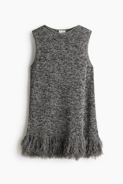 Tasseled Knitwear Top