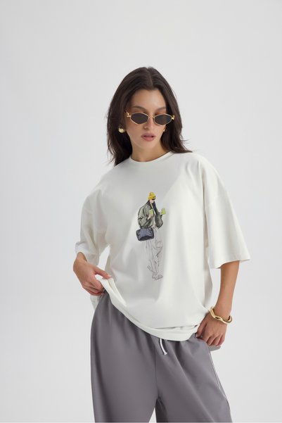 Arles Duman T-Shirt Tracksuit Set