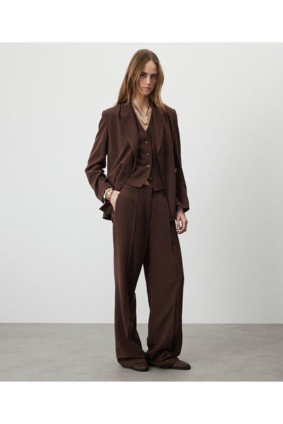Wide Leg Fit Pocket Pants