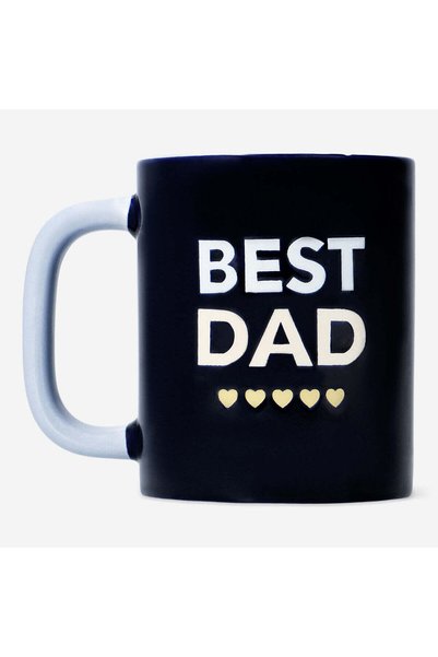 Black "Best Dad" Written Mug 170 ml