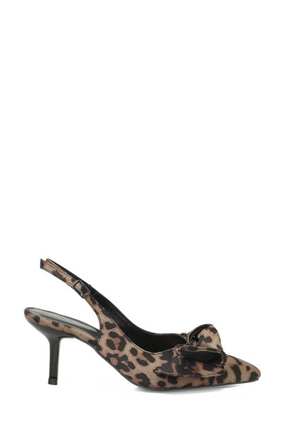 26S-161 6Fx Leopard Women Heeled Shoes