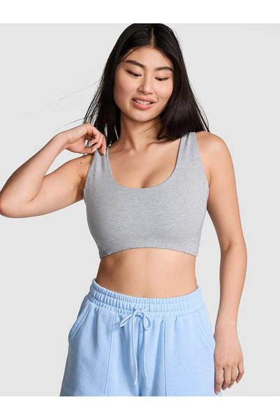 All-Day Cotton Scoop Sports Bra