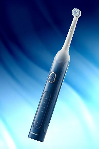 Brushboss 4701H 4-режимска паметна електрична четка за заби со тајмер и 21-дневно траење на батеријата, сина