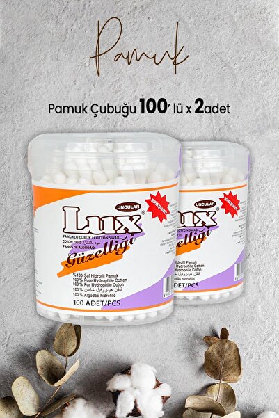 Памучни стапчиња 100 парчиња x 2