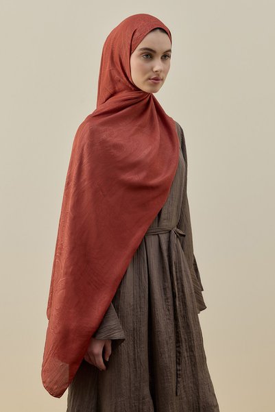 Merwish Iconic Women's Shawl 2605 Tile