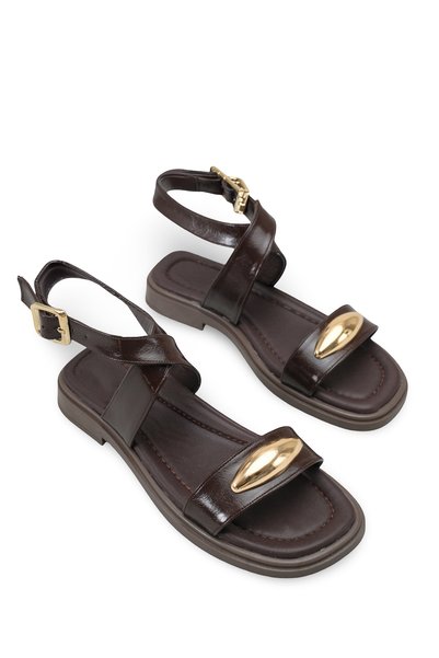 Nova Gala Women's Sandals 00121007 Brown Rustic