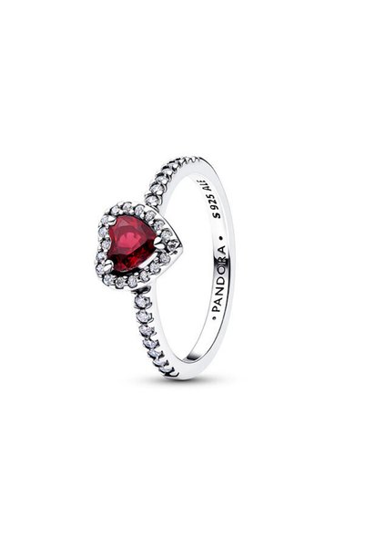 Upgraded Fuchsia Heart Ring