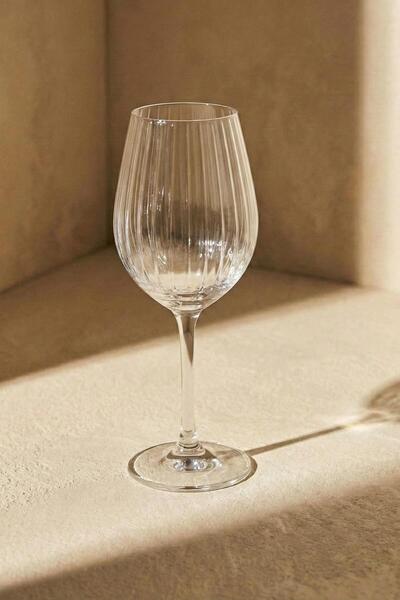 Water | Crystal Glass Beverage Glass Set | 6 Pieces | Stemmed
