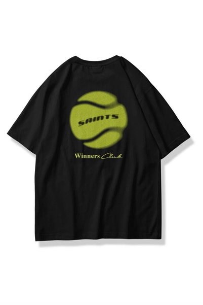 Unisex Saints Winner Club Tshirt Black