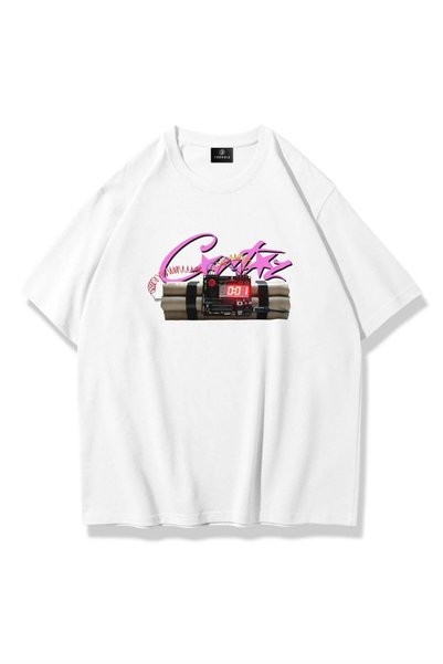 Unisex Time Bomb Tshirt White