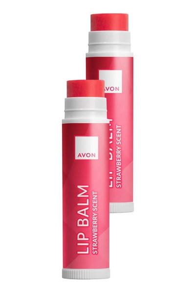 Color Trend Lip Balm Strawberry Set of Two