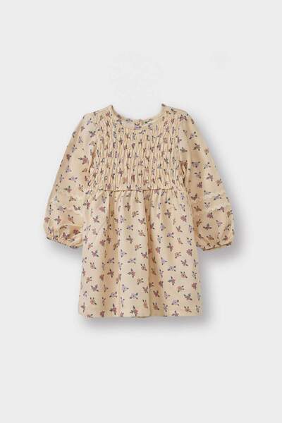 100% Cotton Floral Dress Baby Girl G3513A525Au