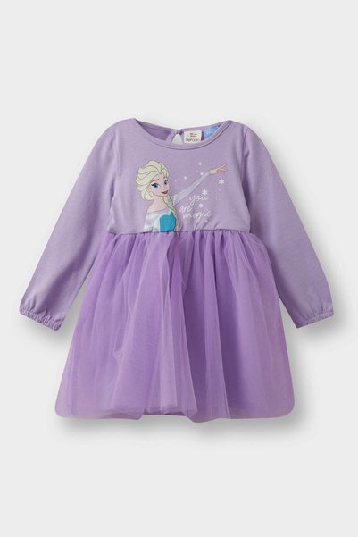 Frozen Long-Sleeve Tulle Dress Baby Girl F4564A525AU