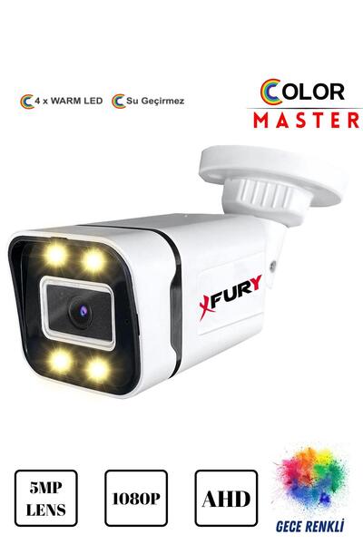 5mp леќа 1080p 4 x Ultra Led ноќна боја Full HD водоотпорна безбедносна камера