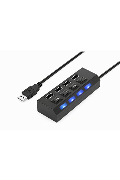 USB 2.0 USB ХАБ СО ПРЕКИНУВАЧ