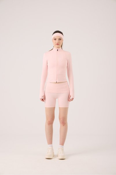 Beli Curvy Mini Kacie Shorts Pink