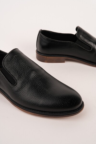 Cri̇sh H Genuine Leather B Laceless Men's Daily Classic Casual Shoes